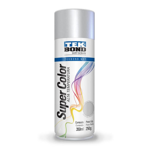 Pintura Acrilica Aerosol 350ml Alta Temperatura Aluminio