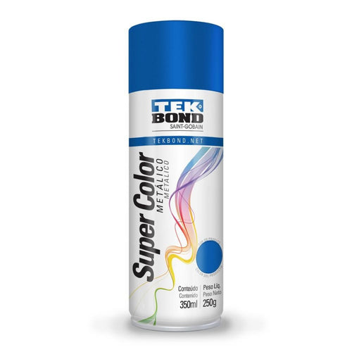 Pintura Acrilica Aerosol 350ml Metálico Azul