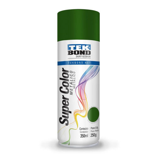 Pintura Acrilica Aerosol 350ml Metálico Verde