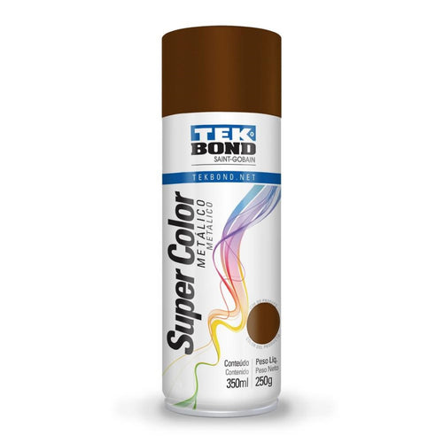 Pintura Acrilica Aerosol 350ml Metálico Bronce