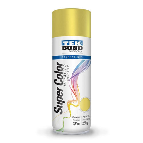Pintura Acrilica Aerosol 350ml Metálico Oro