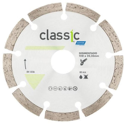 Disco Diamantado Classic Segmentado 7" / 180x22.23mm