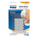 Ganchos Adhesivos Plástico Cristal P - 0.2kg 20un. 