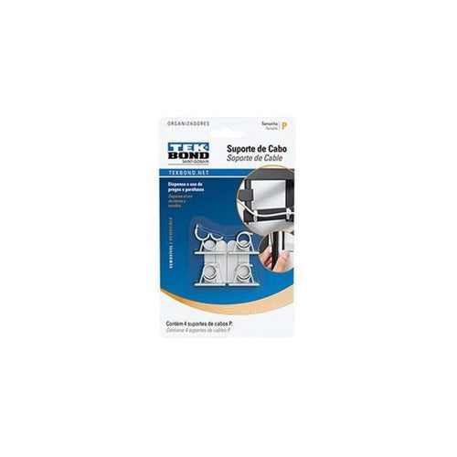 Organizador Adhesivo de Cables P - 4un. 