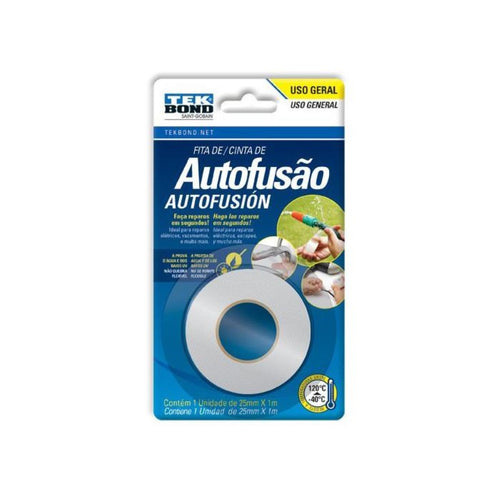 Cinta Autofusión Multiuso  25mm x 1mt