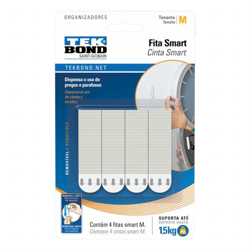 Cinta Smart Adhesiva para cuadros M - 1.5kg 4un. 