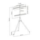 Soporte TV tipo atril 3 patas 45"-65" 