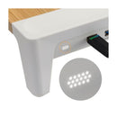Elevador de Monitor 2 USB 3.0 y 1 Carga Rápida 