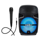 Parlante Karaoke con microfono alámbrico 8" 