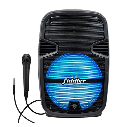 Parlante Karaoke con microfono alámbrico 12" 