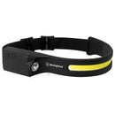 Linterna manos libre recargable con sensor de ondas 320lm 