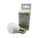 Ampolleta LED mini bola E27 6W 2700K Luz Calida