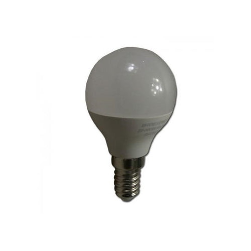 Ampolleta LED mini bola E14 6W 2700K Luz Calida