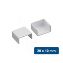 Tapa final para Canaleta PVC 20x10mm 