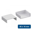 Tapa final para Canaleta PVC 40x16mm 