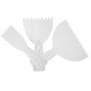 Espátulas Dentadas 2-6" Juego 4 Piezas