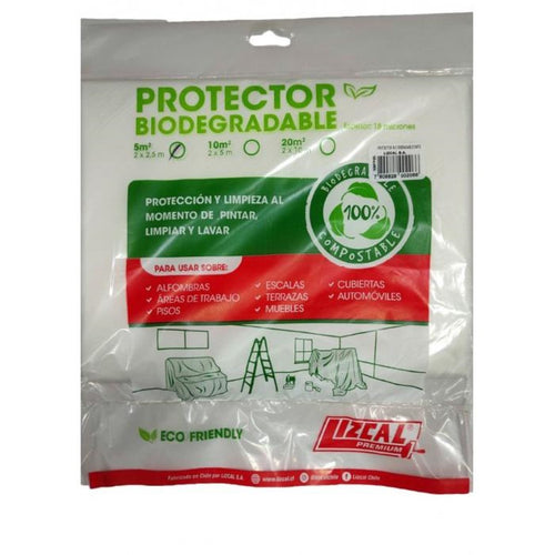 Protector Biodegradable Compostable 5m2 (2*2.5mts) 