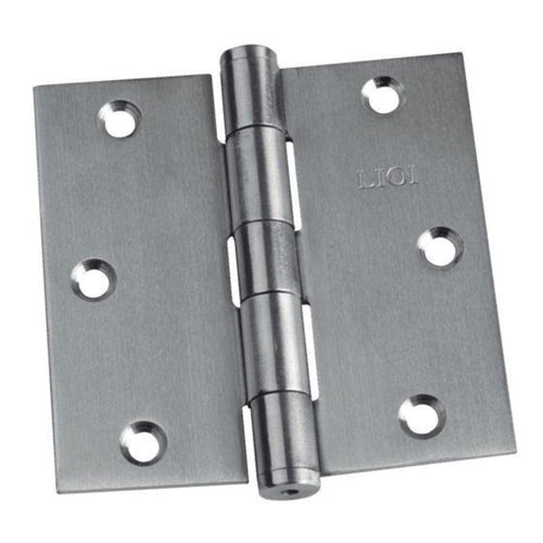 Bisagra L-290 Acero Inox Satinado 2 un. 3x3"