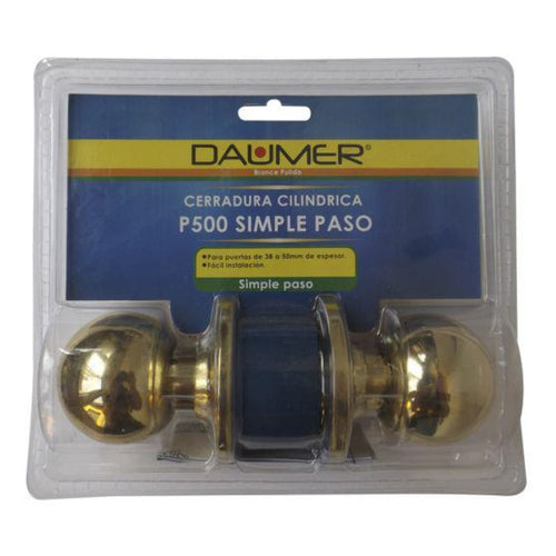 Cerradura Paso Simple P500 Bronce