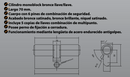 Cilindro Llave/Llave LK106 35+35mm Multipunto Satinada