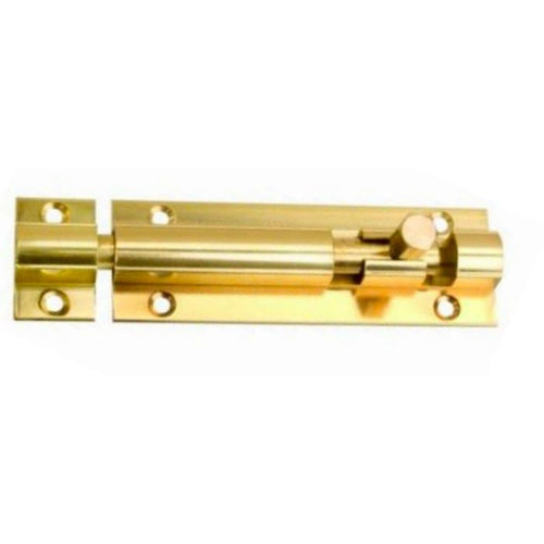Picaporte Cuadrado 1x1.1/2" Bronce Pulido