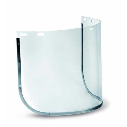 Visor con borde de aluminio 8x16"