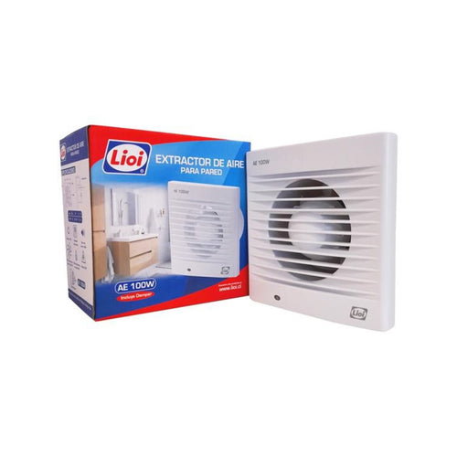 Extractor de Aire Pared 4"/100w 