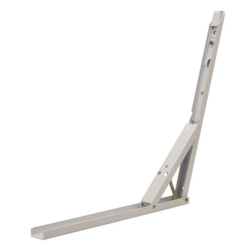 Escuadra Abatible Esmaltado Blanco 350mm 
