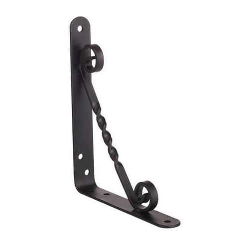 Escuadra Rustica Acero Negro 200x150mm 