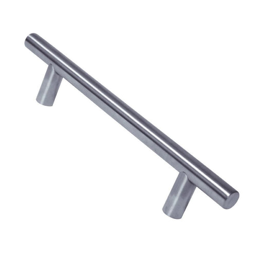 Tirador recto acero inoxidable satinado 30x400mm entrecentros a 250mm 