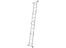 Escalera articulada 4x3 peldaños 