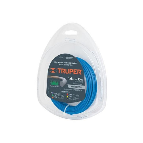 Nylon para Orilladora 1.6mm*15m Redondo