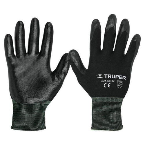 Guantes de nylon elástico M