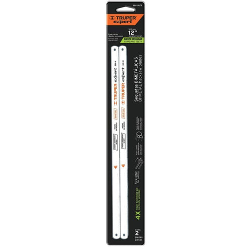 Set de sierras bimetal Expert 2un. 12" 24 dpp