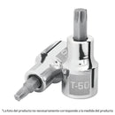Dado de Punta Torx Cuadrante 1/2" T45 
