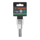Dado de Punta Torx Cuadrante 1/2" T50 