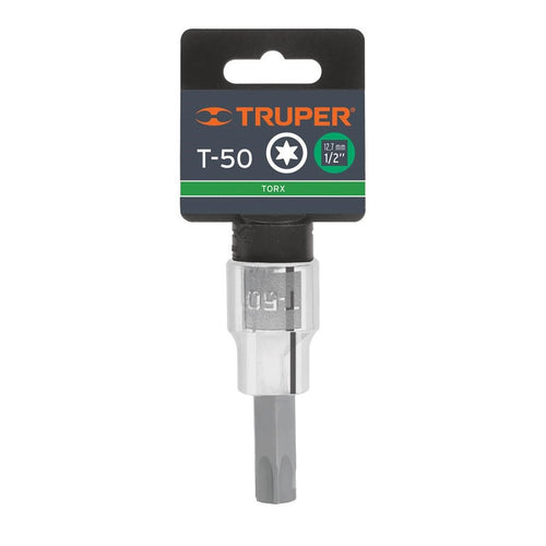 Dado de Punta Torx Cuadrante 1/2" T50 