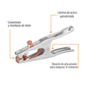 Pinza para tierra 500A 