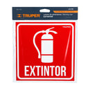 Letrero "Extintor" 19x19cms 