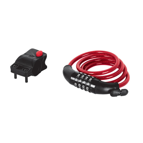 Candado para bicicleta Combinación 4 digitos 8mm x 1mt 