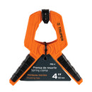 Pinza Carpintero Plastica Resorte Largo 4" Apertura 2" 