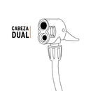 Bombin para inflar Cabeza dual 