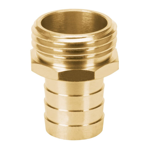Conector de riego con espiga 3/4" HE Rosca 3/4" 