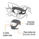 Juego de luces para bicicletas 2un. 
