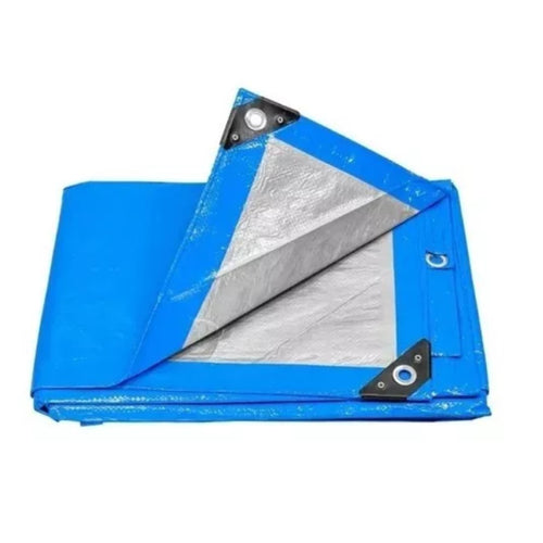 Lona cobertora multiuso azul 4x6mts 