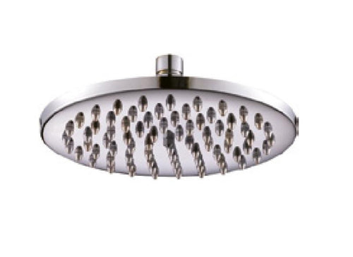 Plato Ducha Redondo 8" Acero Inoxidable