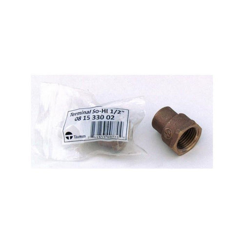 Terminal Bronce SO-HI 1/2"
