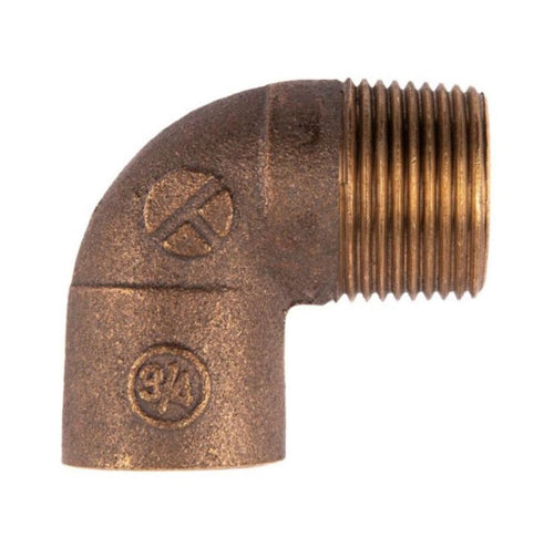 Codo Bronce SO-HE 3/4"