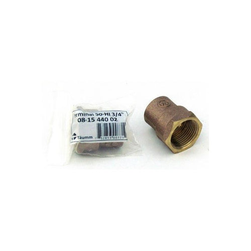 Terminal Bronce SO-HI 3/4"