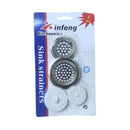 Set de Rejillas y Tapones para Lavaplatos / Lavamanos / Tinas 45 y 60mm